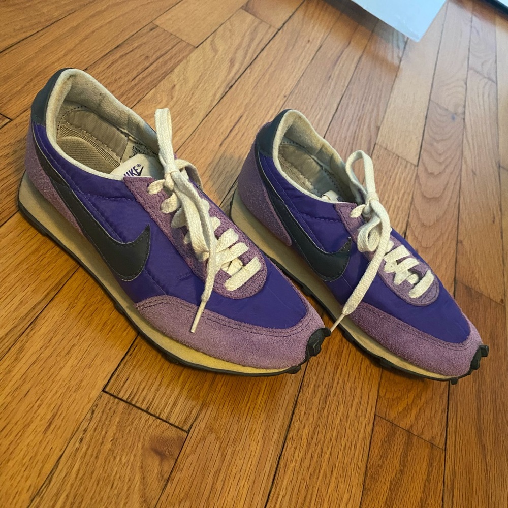 Nike Waffle Trainer 2 purple w5.5, m4